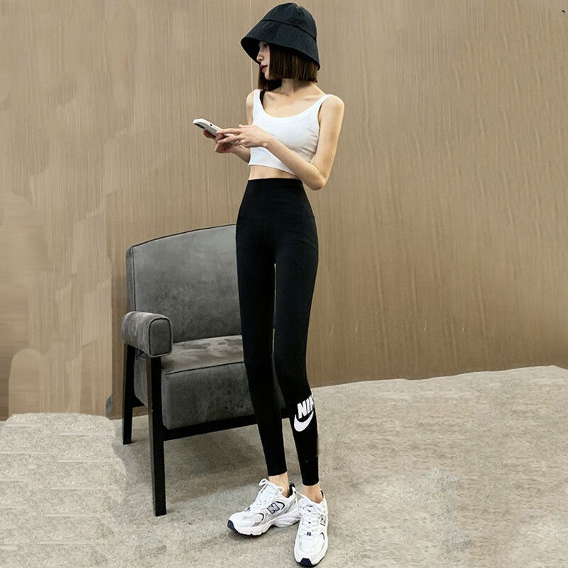 Nike耐克正品黑色瑜伽裤