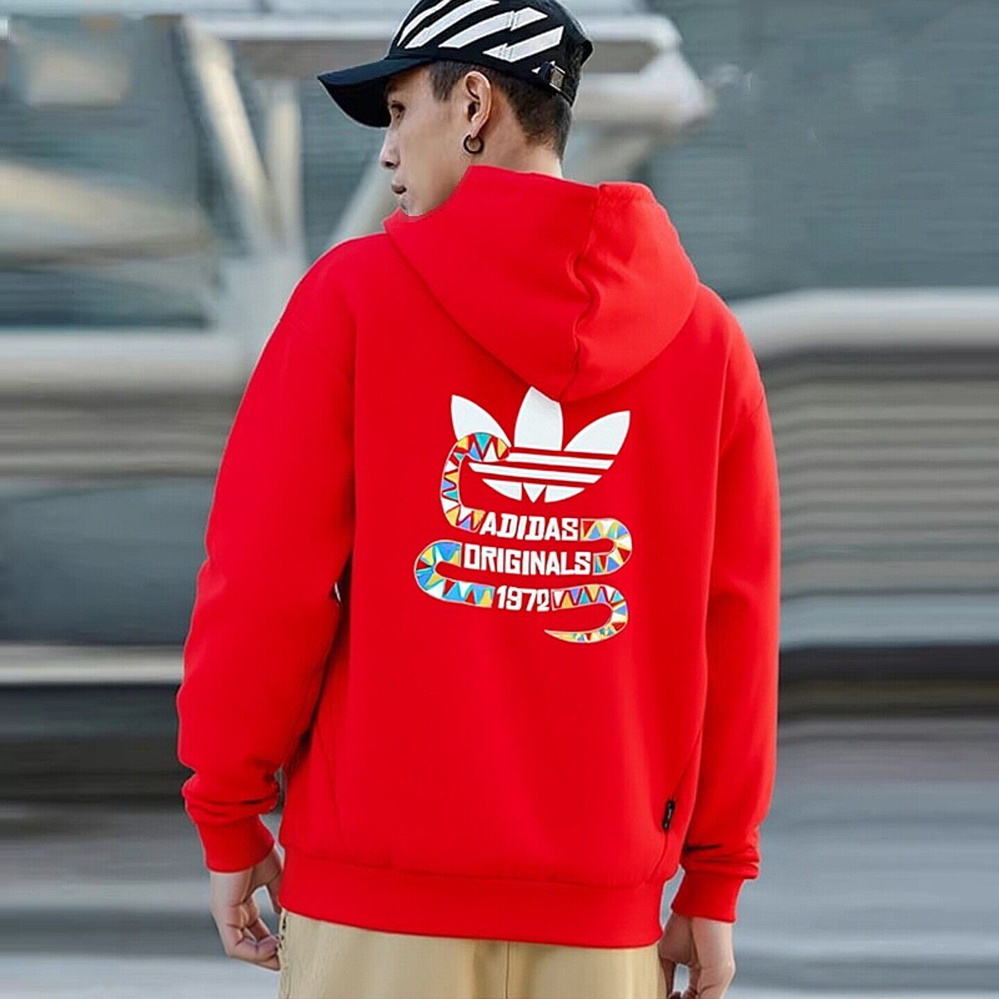阿迪达斯三叶草卫衣男冬