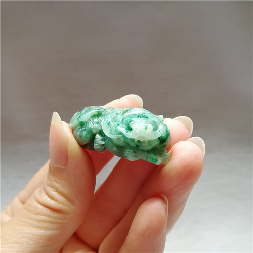 正品天然玉石独山玉吊坠精工南阳玉独玉貔貅挂件神兽玉佩手链项链