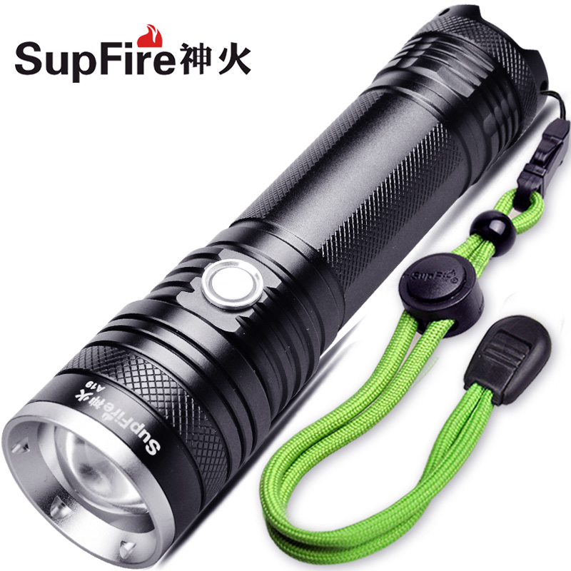 神火26650超亮灯强光手电筒新品