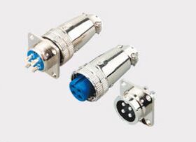 正品锦连航空插头座H17 方圆2芯3芯4芯5芯7芯航空插连接器开孔17