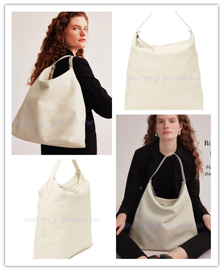 现货正品Everlane The Boss Leather Hobo Bag女包牛皮单肩大容量