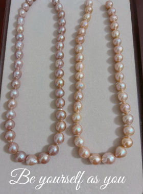 高品质项链爱迪生珍珠超强光共用