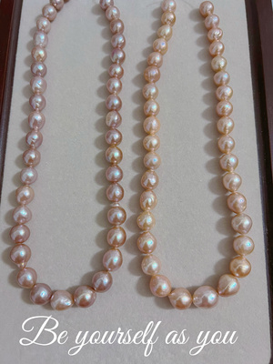 高品质项链爱迪生珍珠超强光共用