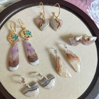 原创设计【一树一菩提】设计款独特小众手作耳饰吊坠不定时更新