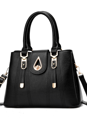 妈妈包包女2025新款女包手提包欧美流行单肩包女士百搭斜挎包潮包