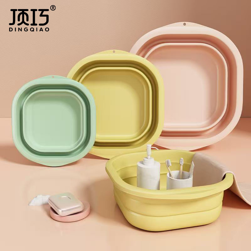 可折叠洗脸盆学生宿舍洗菜洗衣盆子便携式户外旅行家用塑料盆,家庭/个人清洁工具,坐浴盆,淘宝优惠券,粉丝福利购,淘宝优惠卷