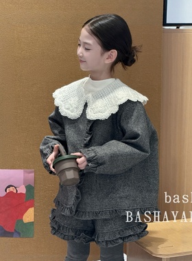 女童外套2025新款今年流行爆款儿童超好看冬装大童女装加厚女孩冬