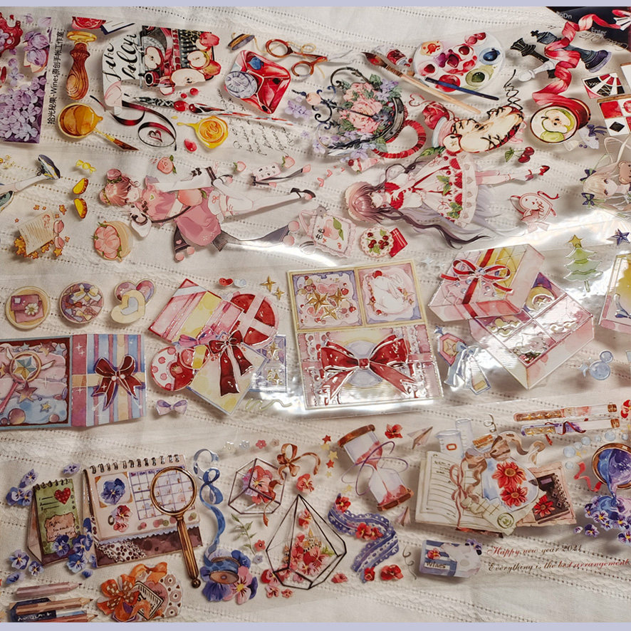 分装台产胶带拾光秘果透明微光