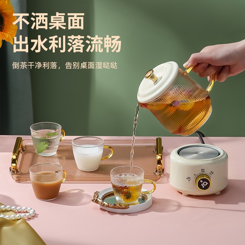 网红款多功能电炖杯养生壶小型办公室煮茶器恒温家用花茶壶养生壶