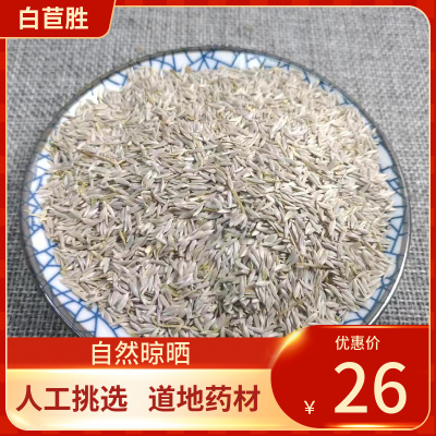 中药材 白苣胜 500g 生菜籽白苣胜子白巨胜子莴苣籽生菜子中草药