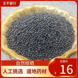 中药材 王不留行 500g 生王不留行 王不留籽 留行子 新货 另有通
