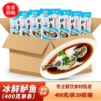 波湧冰鲜鲈鱼商用速冻半成品食材