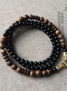 黑玛瑙金色泰国佛牌其他款式挂链