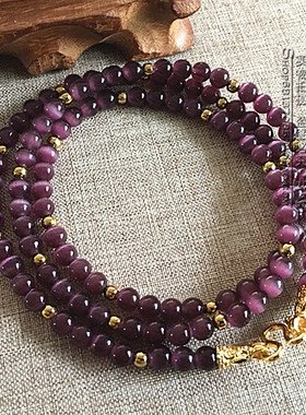 猫眼石泰国佛牌其他款式毛衣项链