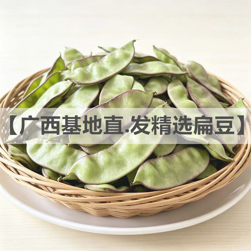 广西农家扁豆新鲜现摘现发包邮