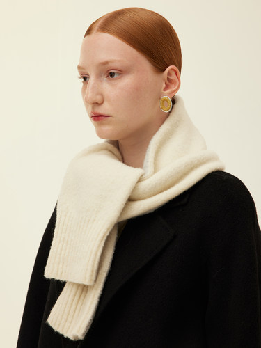 【SALE】吾也 绒绒围巾康赛妮羊毛牦牛毛双面羊毛围巾不退不换