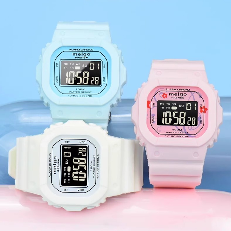 男女夜光防水多功能日韩版小表盘