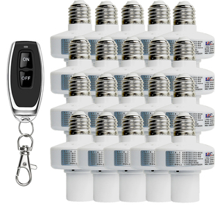 足疗店库房洗浴中心可用无线遥控灯头1000米遥控开关遥控灯头开关