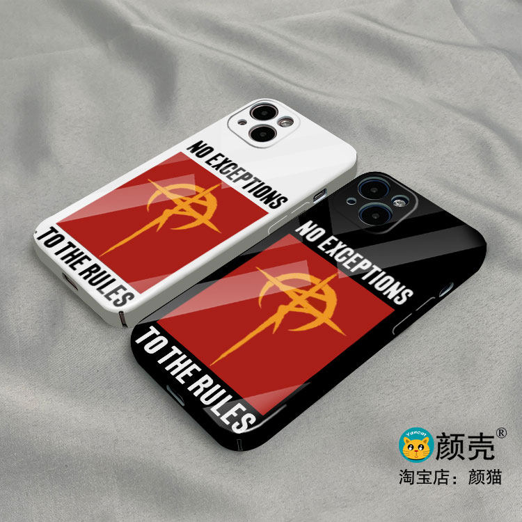 高达闪光的哈萨维 标志手机壳适用iphone15promax菲林14Plus全包边12苹果XR小米13华为mate60玻璃P40硅胶VIVO