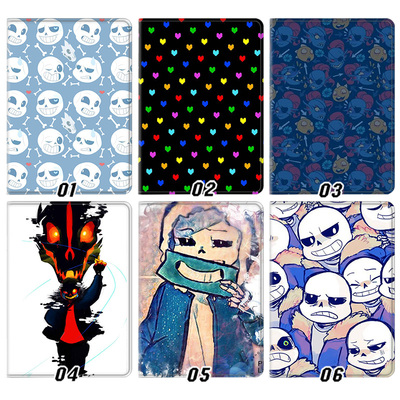 Undertale传说之下SANS平板保护壳适用华为MatePad 11.5 2026款蚕丝纹带笔槽荣耀X8小米Redmi K Pad 13寸