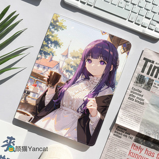 葬送的芙莉莲 菲伦 平板皮套11适用ipad10保护壳pro13全包mini6软air56蚕丝纹10.9寸华为matepad笔槽11.5小米