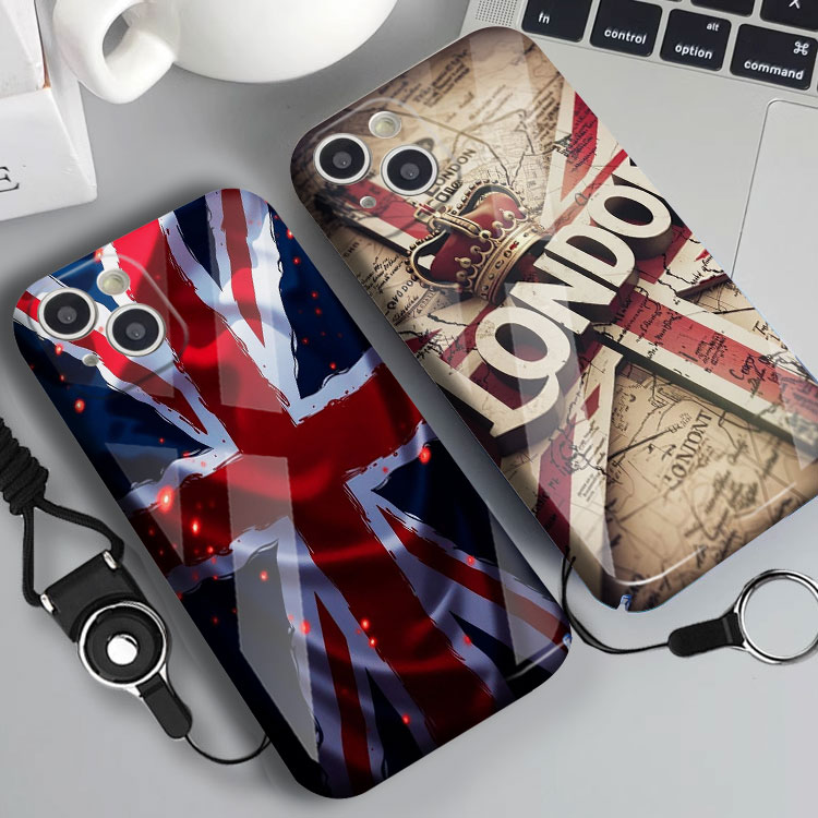 英国伦敦 英伦风手机壳适用iphone17promax菲林14Plus全包边15苹果16小米13华为mate80玻璃PURA70光面硬壳