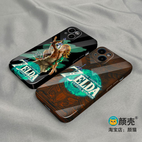 塞尔达传说 王国之泪 手机壳适用iphone14promax菲林ins高级13pro/12pro全包边11苹果13硬壳14pro华为mate40