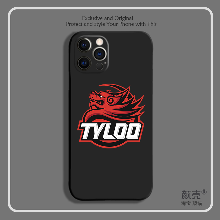 TYLOO战队游戏12色液态硅胶13手机壳11PRO适用XR苹果VIVOPPO华为8