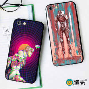 JOJO的奇妙冒险绯红之王适用于XS MAX手机壳苹果6s防摔8软套7plus