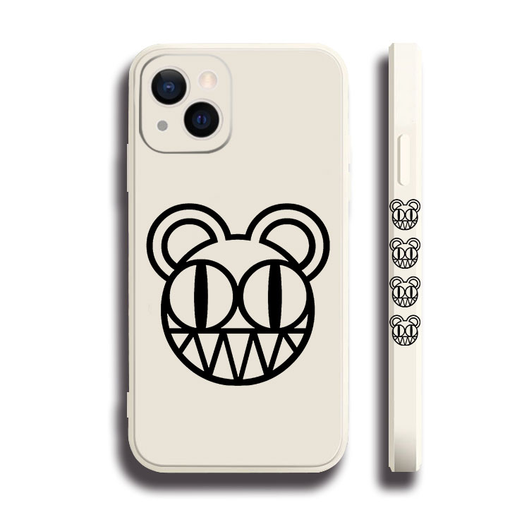 电台司令Radiohead黑白侧边11手机壳16适用iphone13PRO苹果15maxr红米K70一加ace3小米14液态IQOO12硅胶VIVO