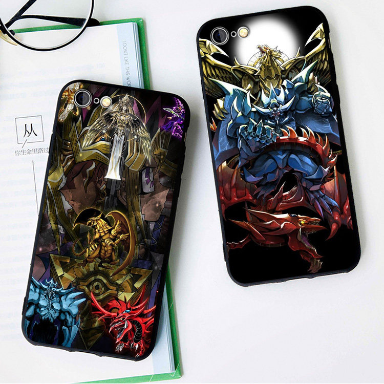 游戏王神卡6s适用XSMAX手机壳8plus磨砂iphone7软壳5SE挂绳XR全包