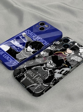 蓝色监狱 洁世一 动漫周边菲林光面手机壳适用苹果iPhone 11 12 13 14 15 16 PRO MAX XS XR 7 8 SE3华为MATE