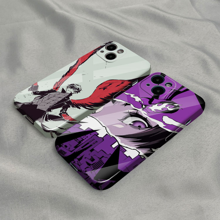 新岛真P5女神异闻录菲林光面手机壳11适用苹果iPhone16PROMAX玻璃13华为MATE70荣耀12小米15硬14一加魅族VIVO