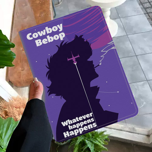Cowboy Bebop星际牛仔平板皮套适用ipad10保护壳pro13全包mini6软air56蚕丝纹10.9寸华为10.2笔槽11.5s小米