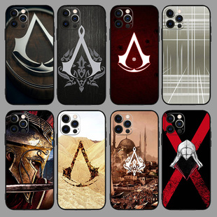 刺客信条兄弟会12液态硅胶手机壳适用X小米11苹果PRO华为NOVA5678