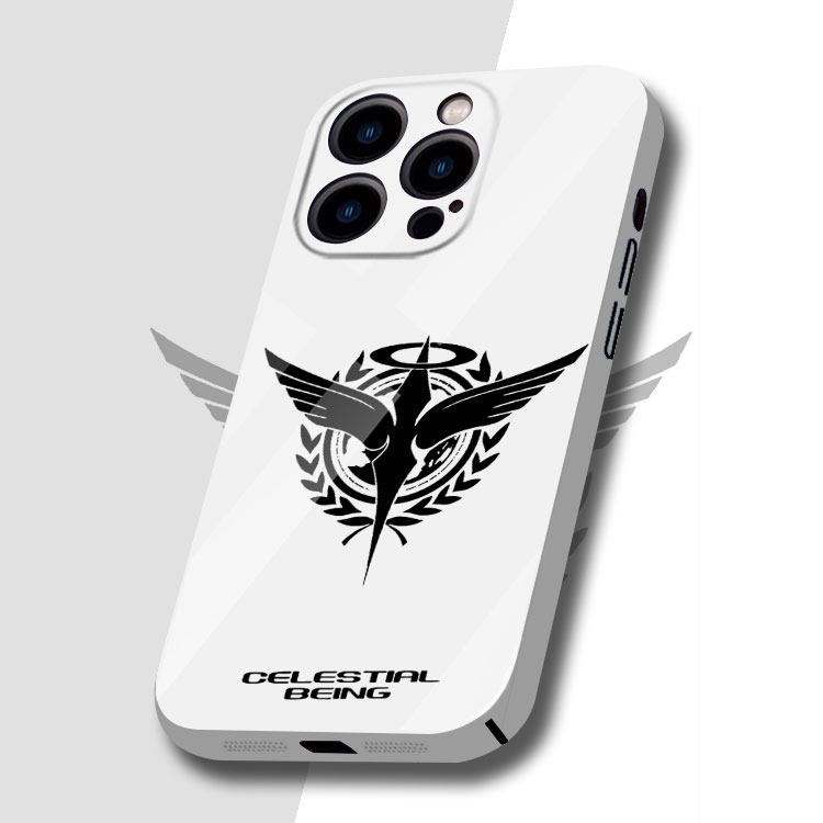 高达天人系统手机壳适用iphone15promax菲林14Plus全包边12苹果XR小米13华为mate60三星P50硬ins风VIVOX90PRO