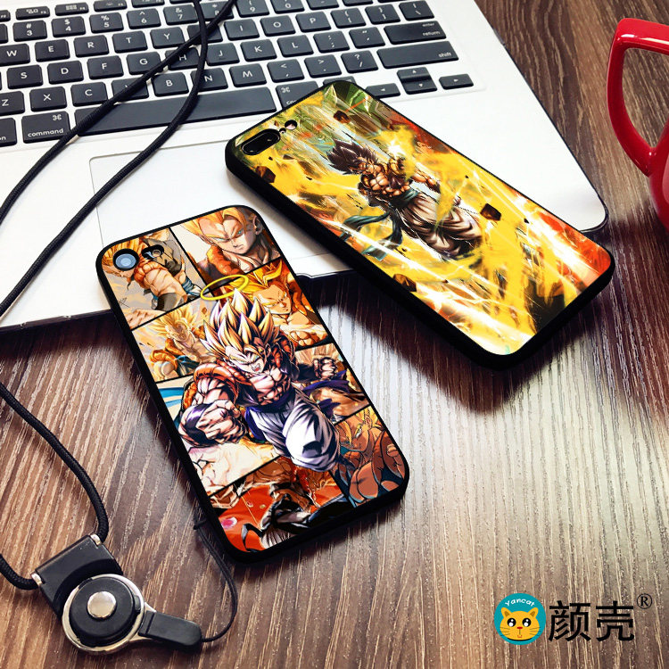 七龙珠 悟吉塔XR手机壳适用iPhone11磨砂XS MAX苹果7/8PLUS硅胶6s