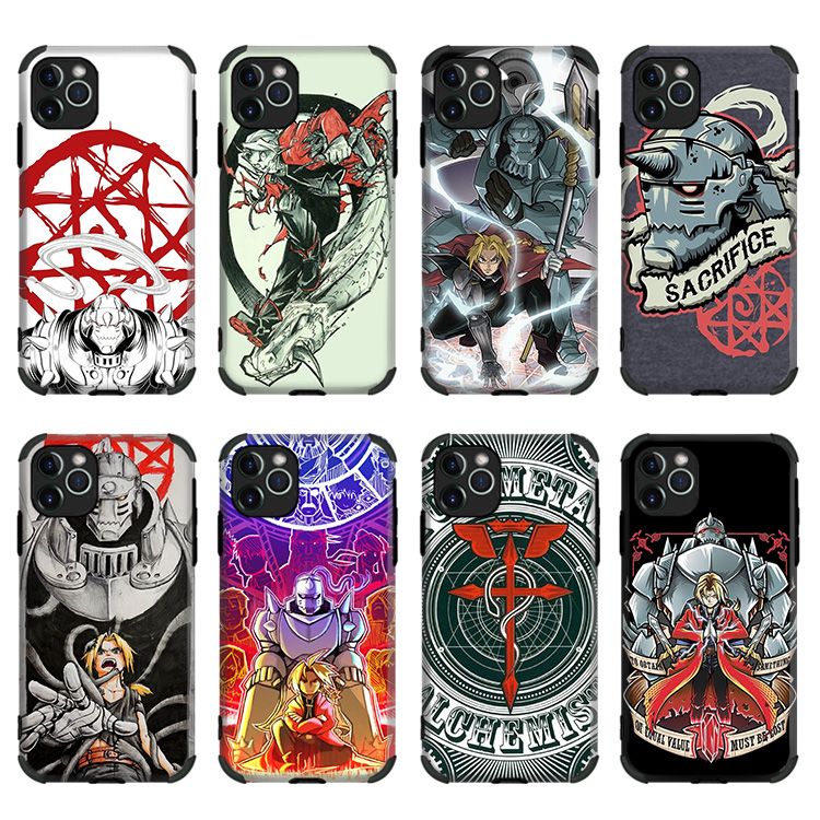 钢之炼金术师5679蚕丝纹手机壳适用X小米11 xs max一加12 pro苹果