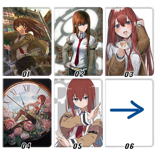 牧濑红莉栖命运石之门动漫周边平板皮套11适用ipad10保护壳pro13全包mini6软air56蚕丝纹10.9寸华为matepad