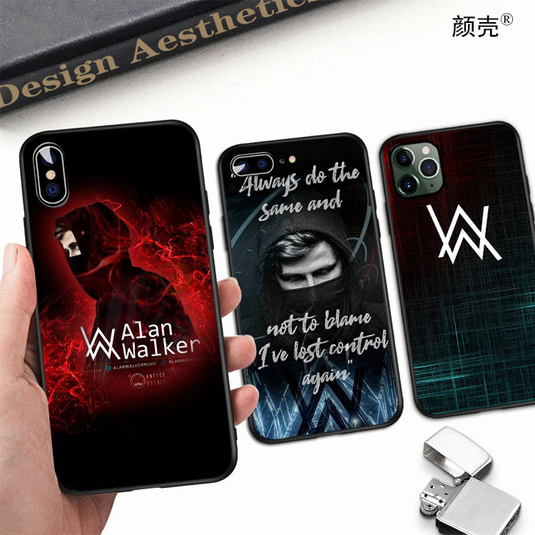 alan walker手机壳适用12pro苹果11防摔iphone13软78plus艾伦沃克