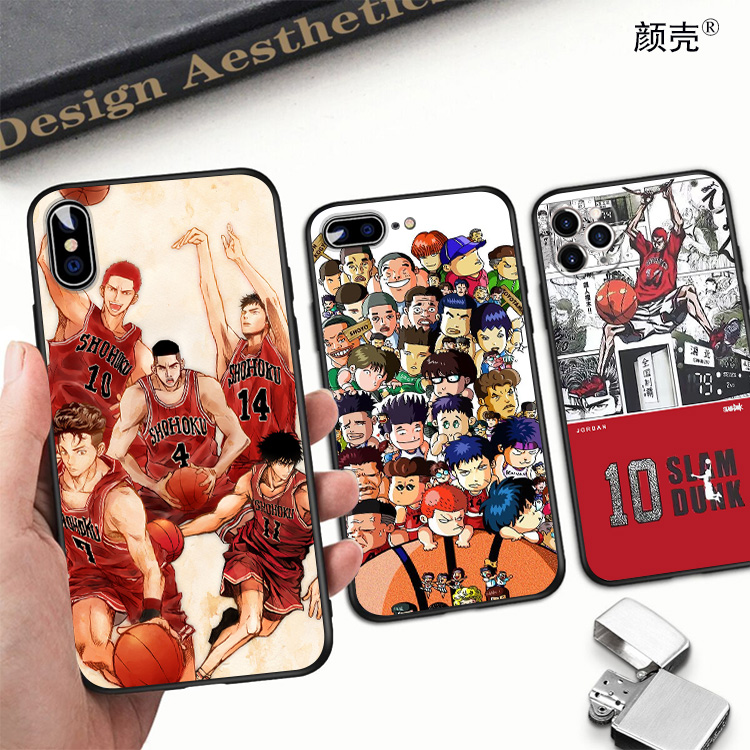 灌篮高手樱木花道手机壳适用XSE苹果12PROMAX套11硅胶6S软7/8PLUS