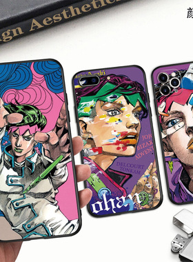 JOJO岸边露伴手机壳适用XS苹果12mini磨砂11PROMAX硅胶6S78PLUS软