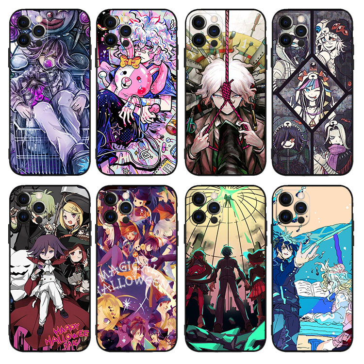 日向创11液态硅胶12手机壳适用iPhone8软XSMAX苹果7PLUS弹丸论破6