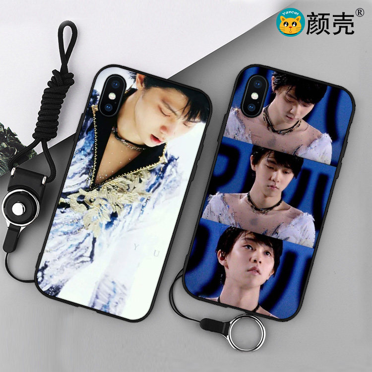 羽生结弦6s适用XSMAX手机壳8plus磨砂iphone7软壳11E滑冰XR全包边