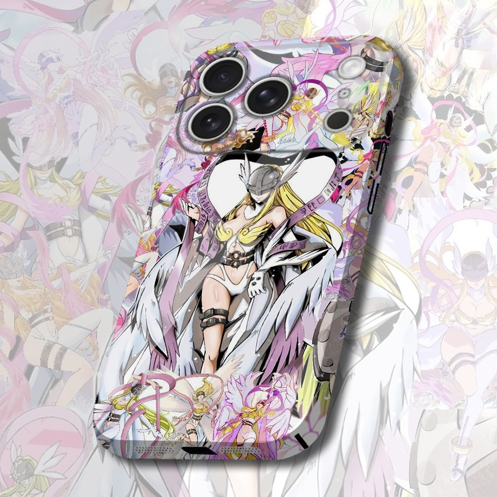 数码宝贝 天女兽 动漫手机壳适用三星S25软硬iPhone17Plus菲林15硅胶14玻璃K90光面MATE80苹果16华为荣耀500