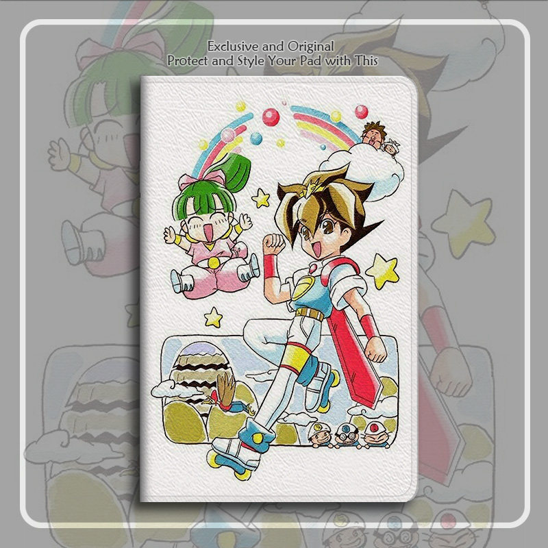 魔神英雄传 神龙斗士平板皮套11适用ipad10保护壳pro13全包mini6软air56蚕丝纹10.9寸华为matepad笔槽11.5s米