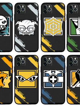 ELA游戏IQ周边Jager手机壳11PRO适用XR苹果XSMAX干员6s磨砂78plus