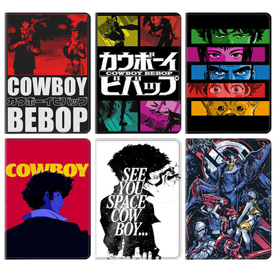 Cowboy Bebop星际牛仔平板皮套10.9适用ipad789保护壳pro10.5全包mini6软air23蚕丝纹9.7寸华为12.9寸matepad