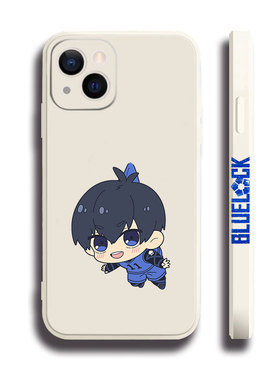 动漫蓝色监狱洁世一黑白侧边11手机壳12适用iphone13PRO苹果15maxr红米K70一加ace2小米14液态IQOO12硅胶全包